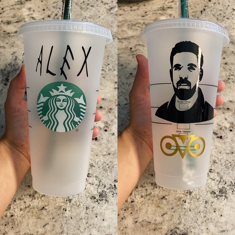 Drake OVO Starbucks 24oz Tumblr